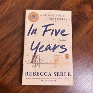 3/$20 📚 In Five Years by Rebecca Serle Paperback